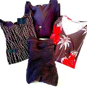 4 pc - BLACK BUNDLE coordinate & save  - MED PET